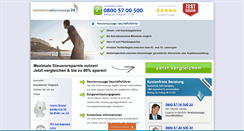 Desktop Screenshot of pensionszusage-gmbh.info